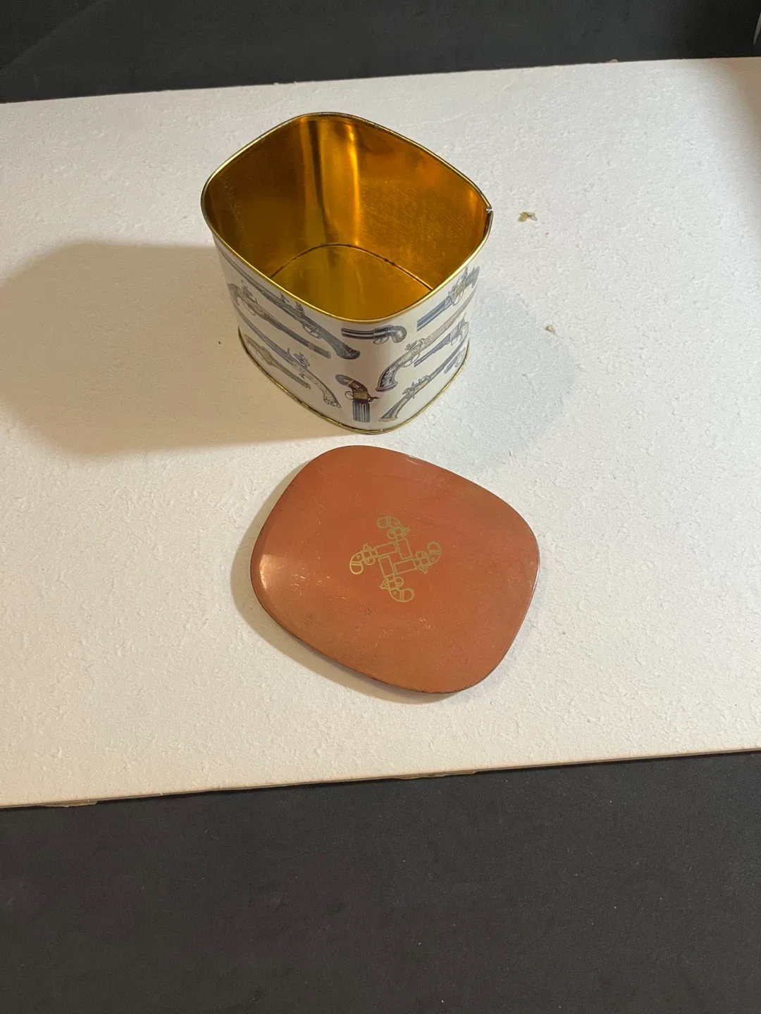 vintage Piero Fornasetti pistol box image indicator(5)