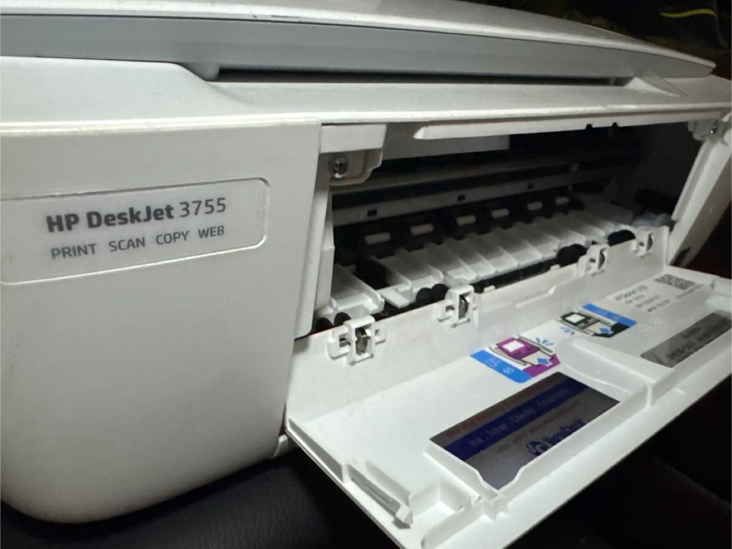 HP DeskJet 3755 Printer - Print, Scan, Copy, Web image indicator(2)