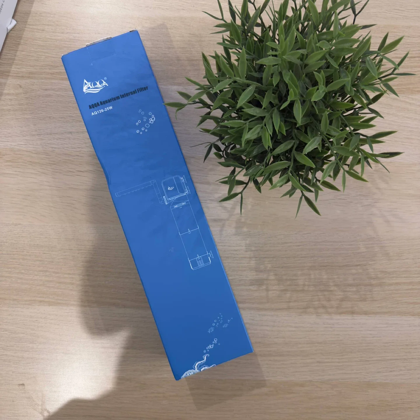New AQQA Aquarium Internal Filter AQ126-25W
