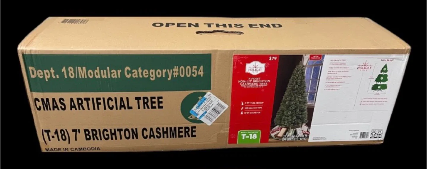 Holiday Time 7' Brighton Cashmere Artificial Tree