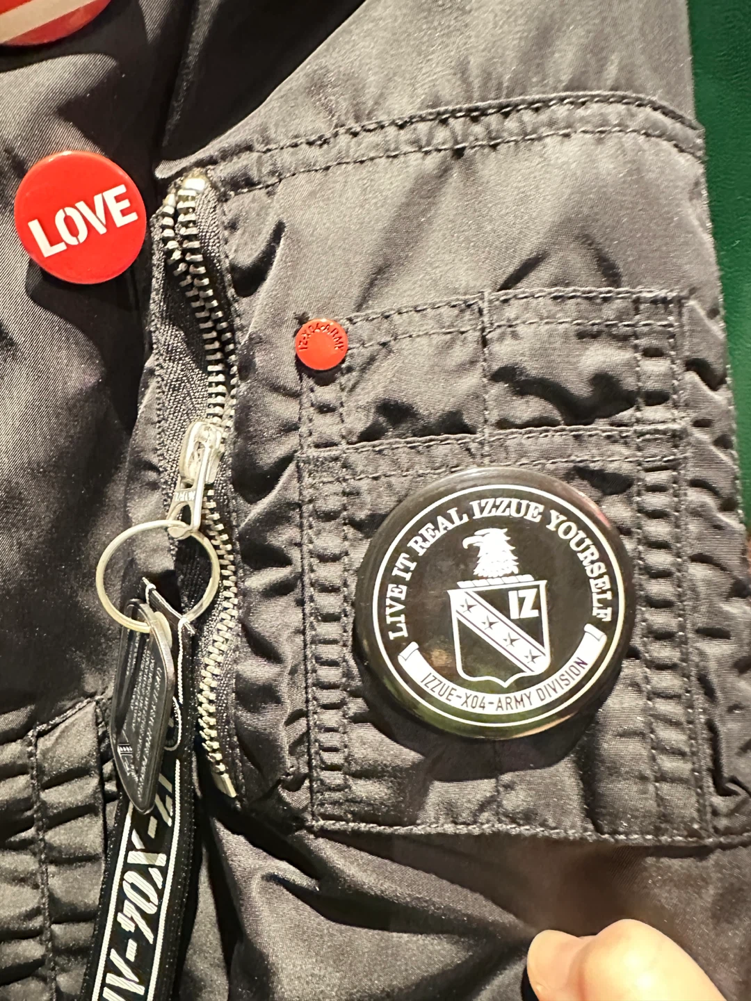 IZZUE IZ-XO4-ARMY Jacket, Size M - photo 5