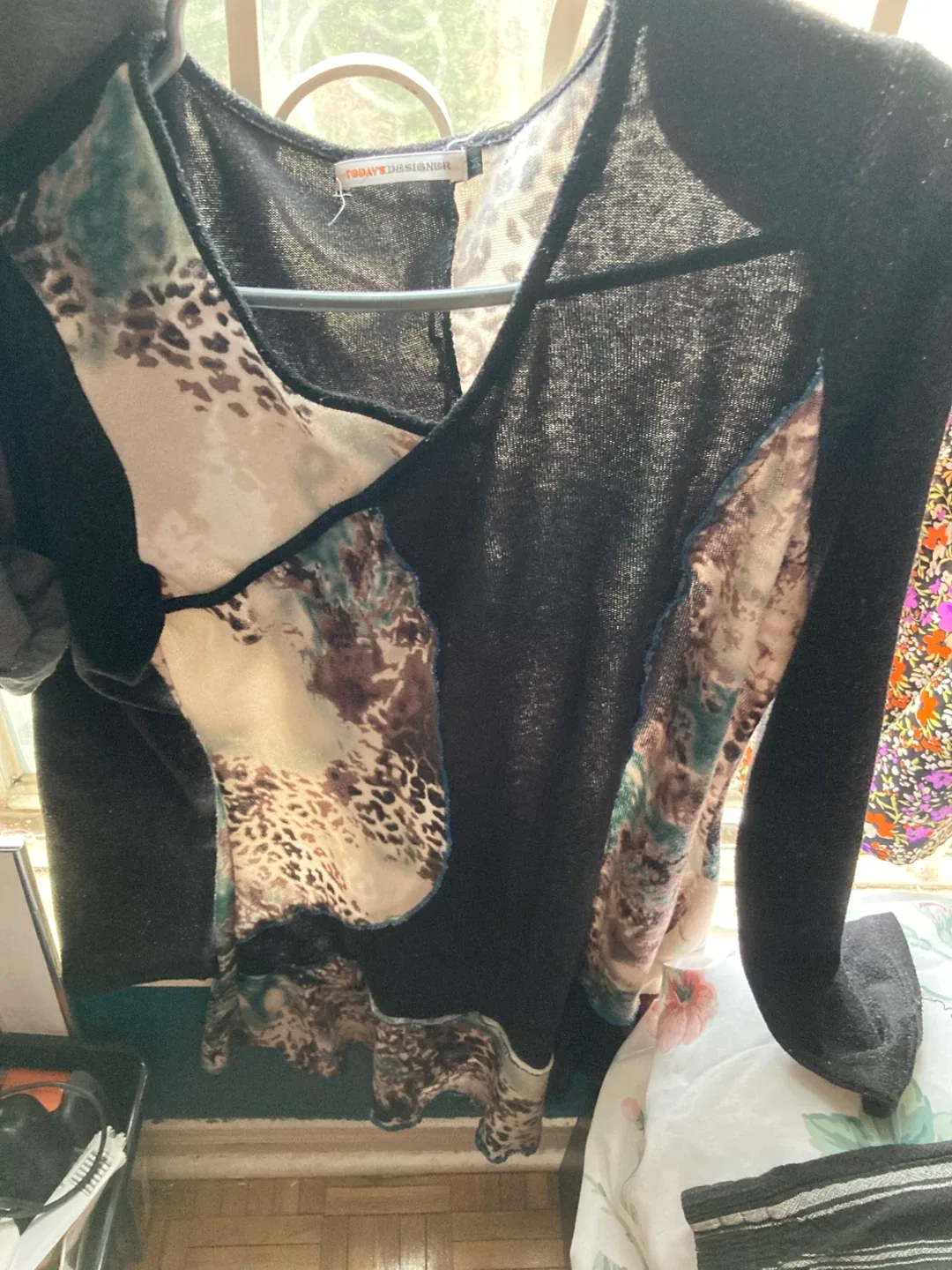 Today's Designer Black Top