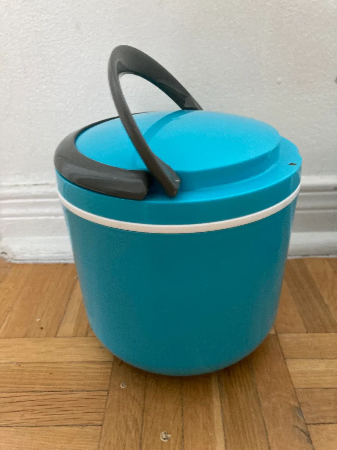 Blue Plastic Food Container