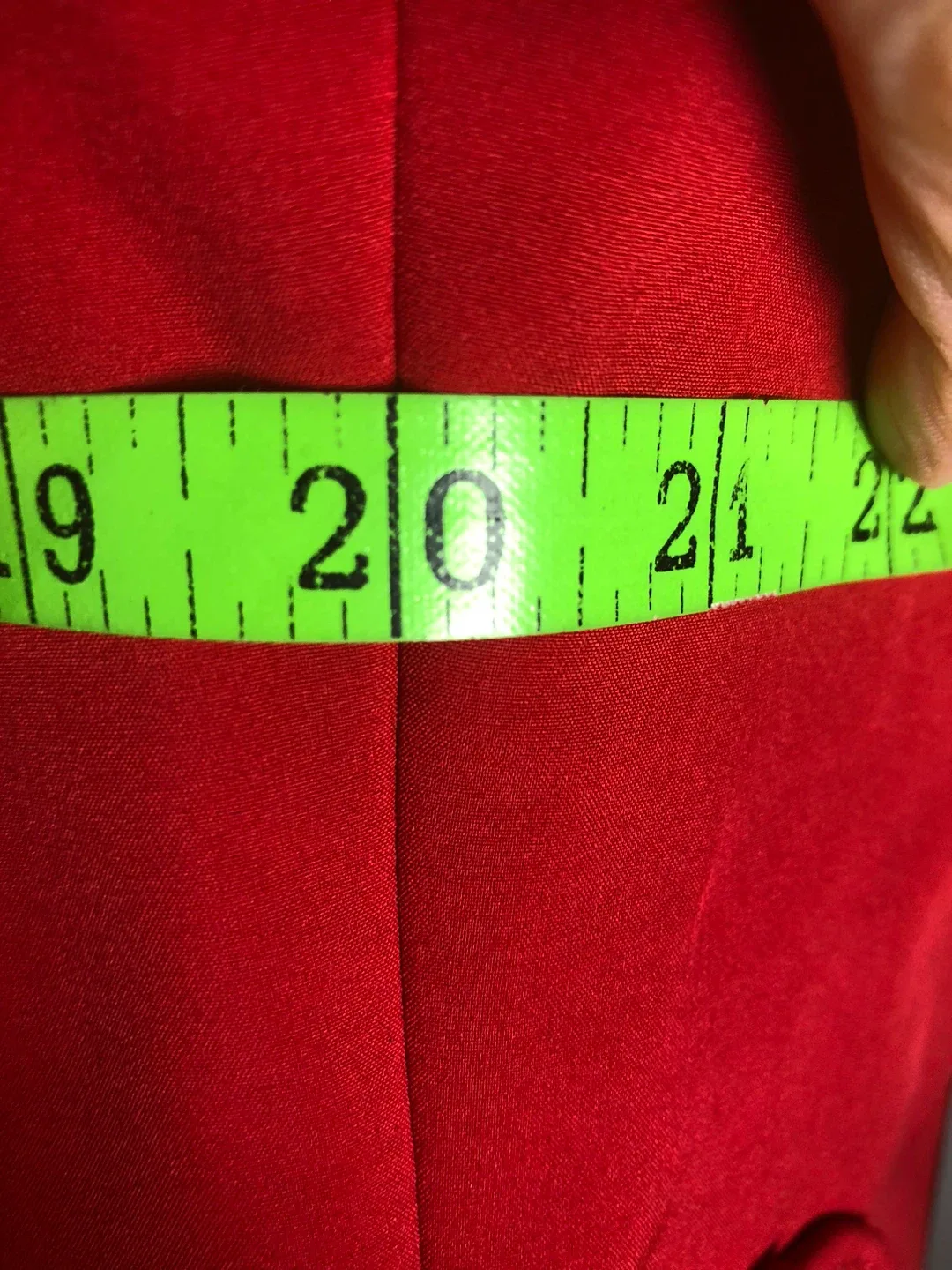 Women’s Red Raincoat /Trenchcoat. Size Medium. Ajg Sport image indicator(3)