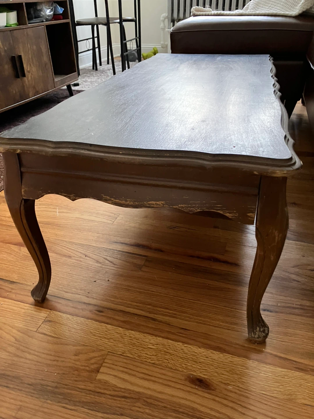 Dark Brown Coffee Table - photo 2