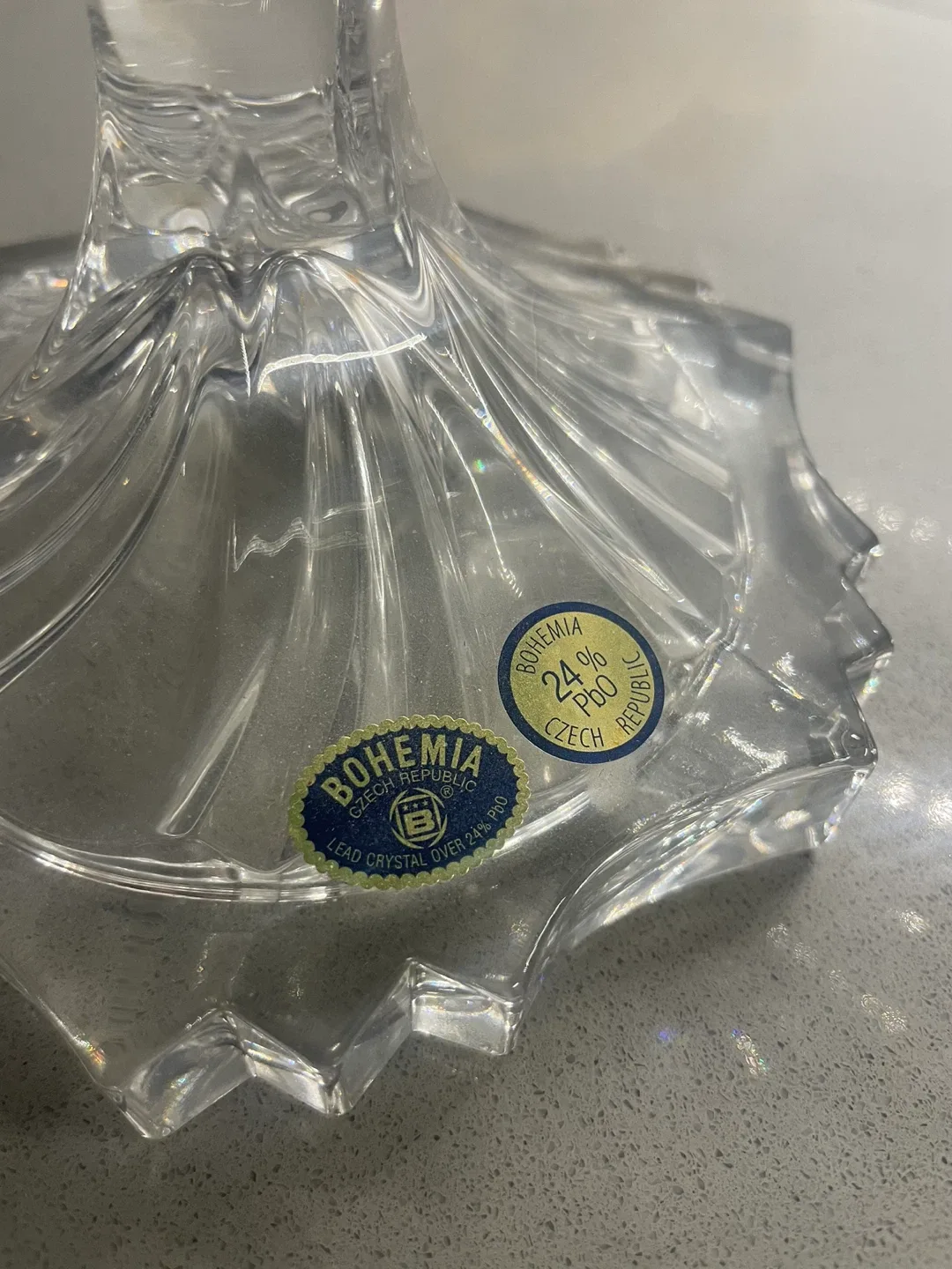 NEW! Bohemia Czech Republic Lead Crystal Bowl image indicator(2)