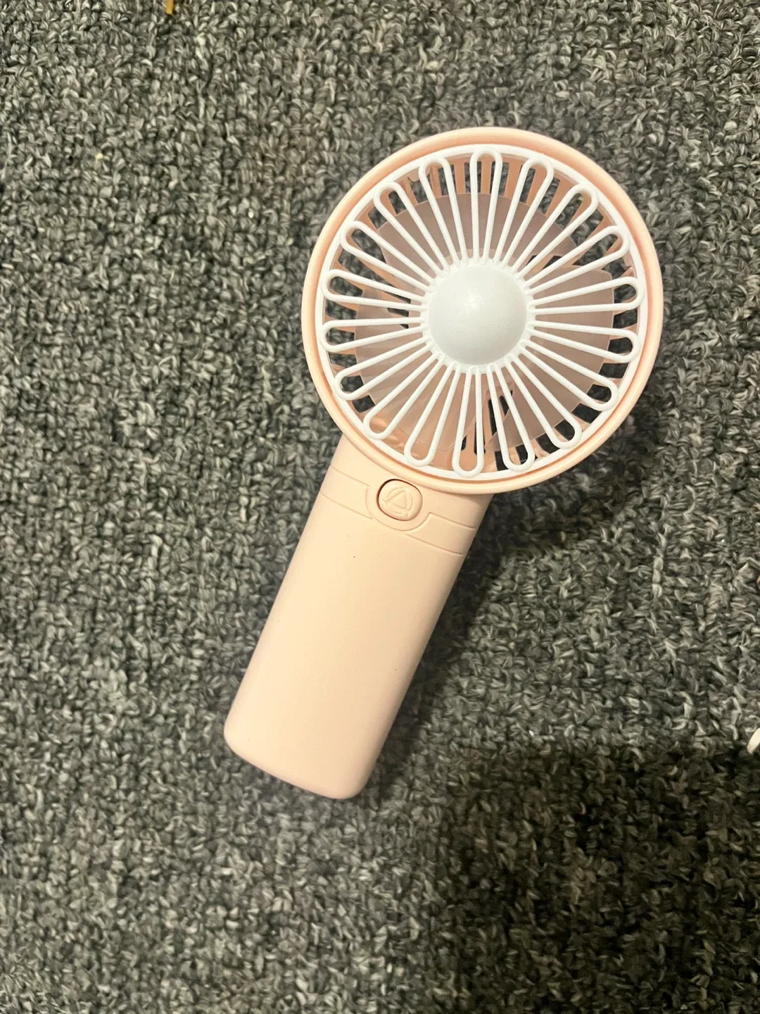 Pink Handheld Portable Fan