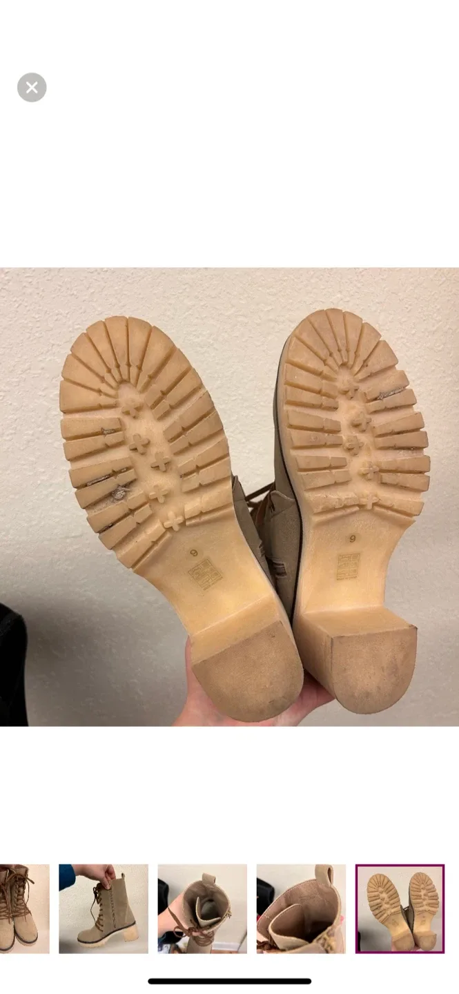 Vici brown Lace-Up heeled Boots image indicator(7)