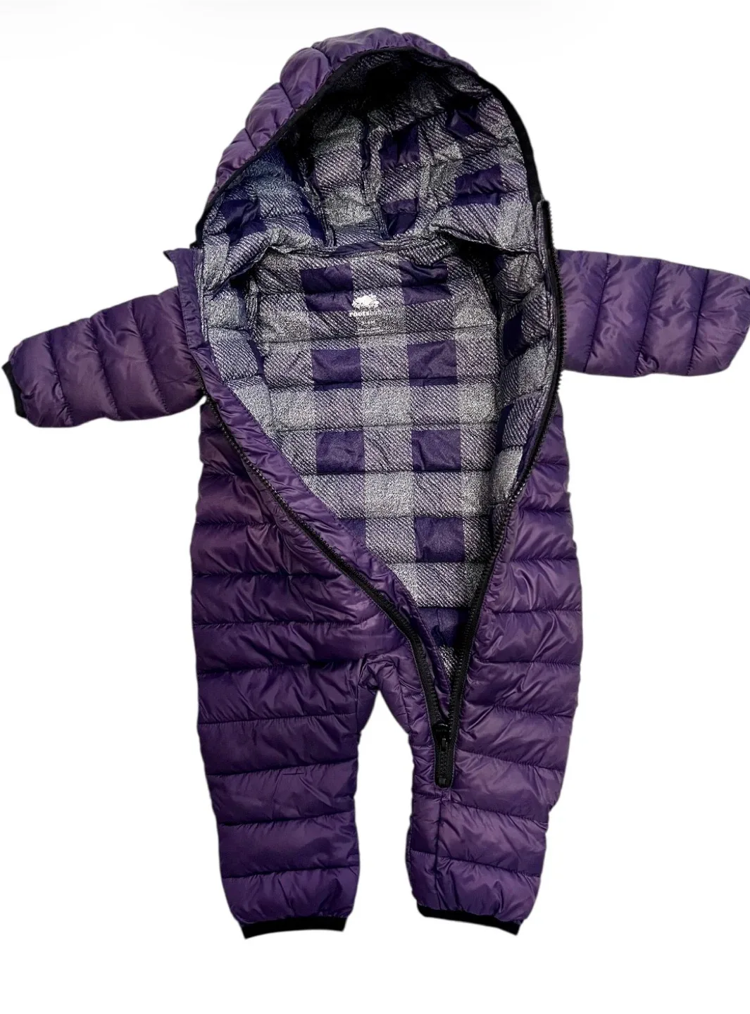 Roots Baby Puffer Bunting Suit-3-6 Months – Excellent Condition image indicator(4)