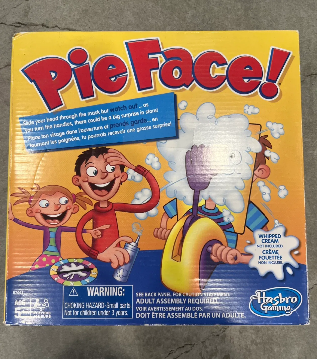Pie Face Game