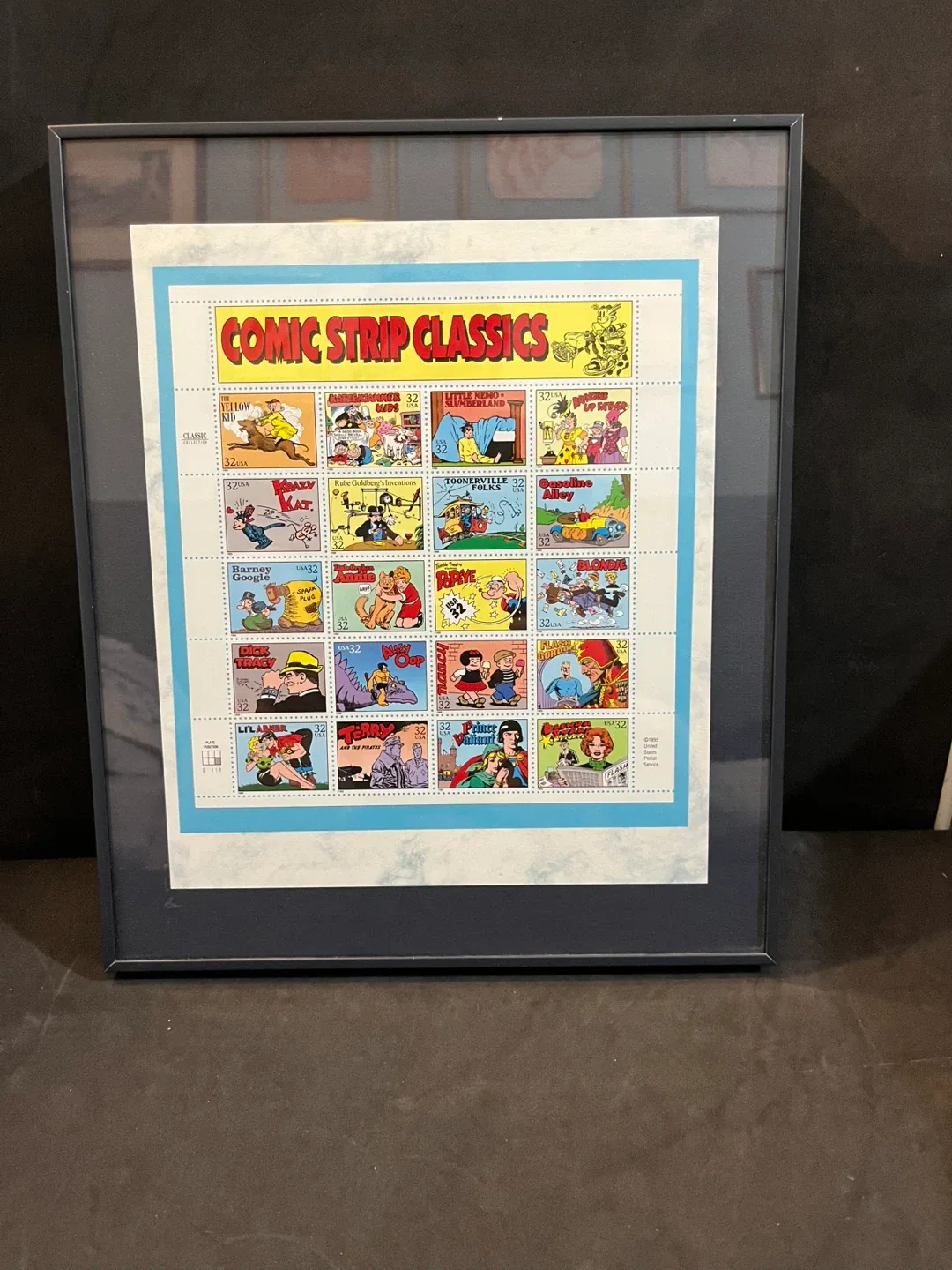 Framed Comic Strip Classics Stamps