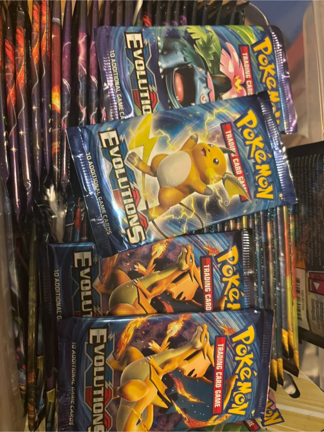 Pokémon Evolutions Trading Card Packs
