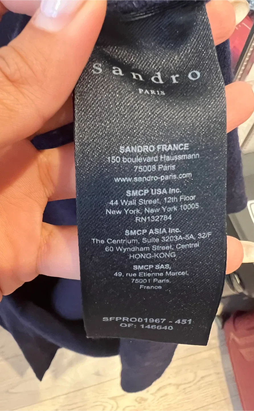 Sandro Paris Knit Dress - Size 38 image indicator(4)