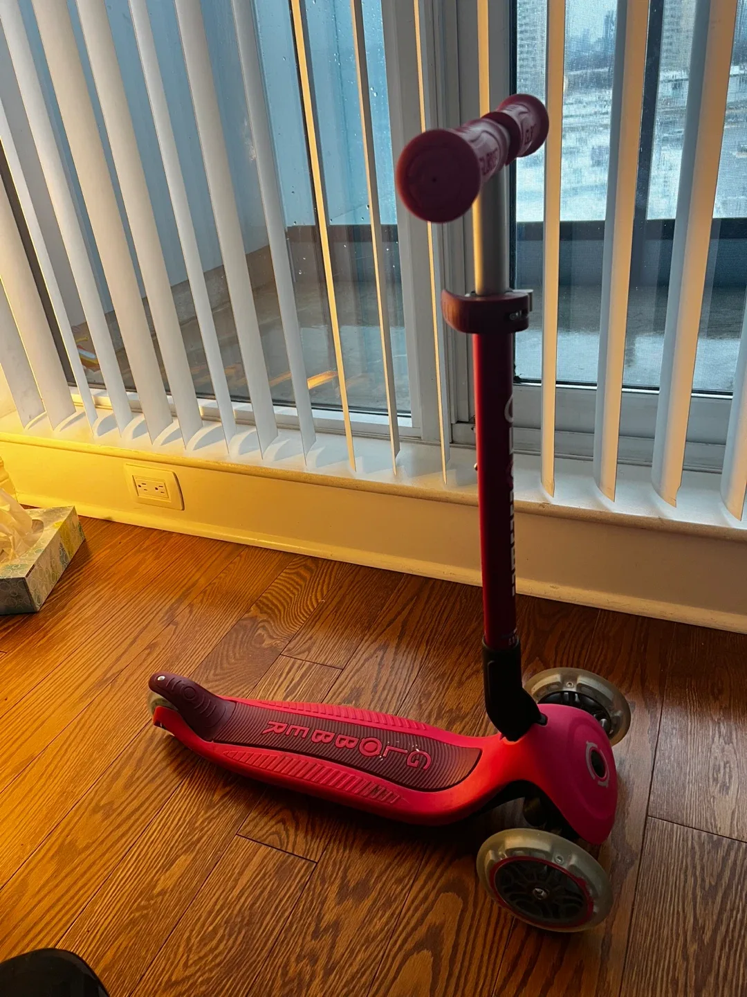 Globber Pink Evo 4 in 1 Scooter