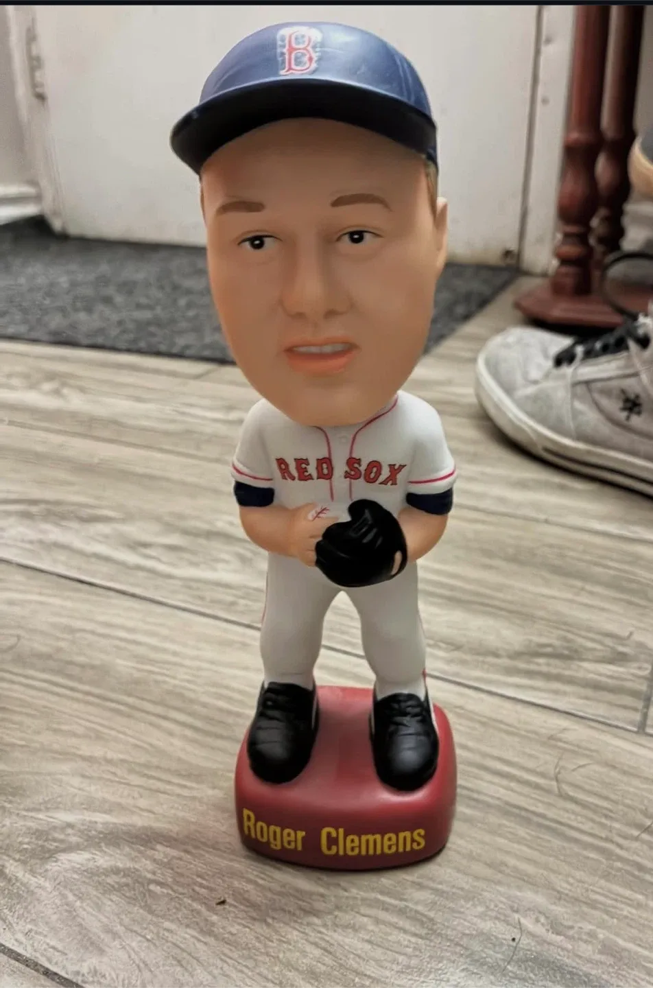 Roger Clemens Ceramic Red Sox Bobblehead