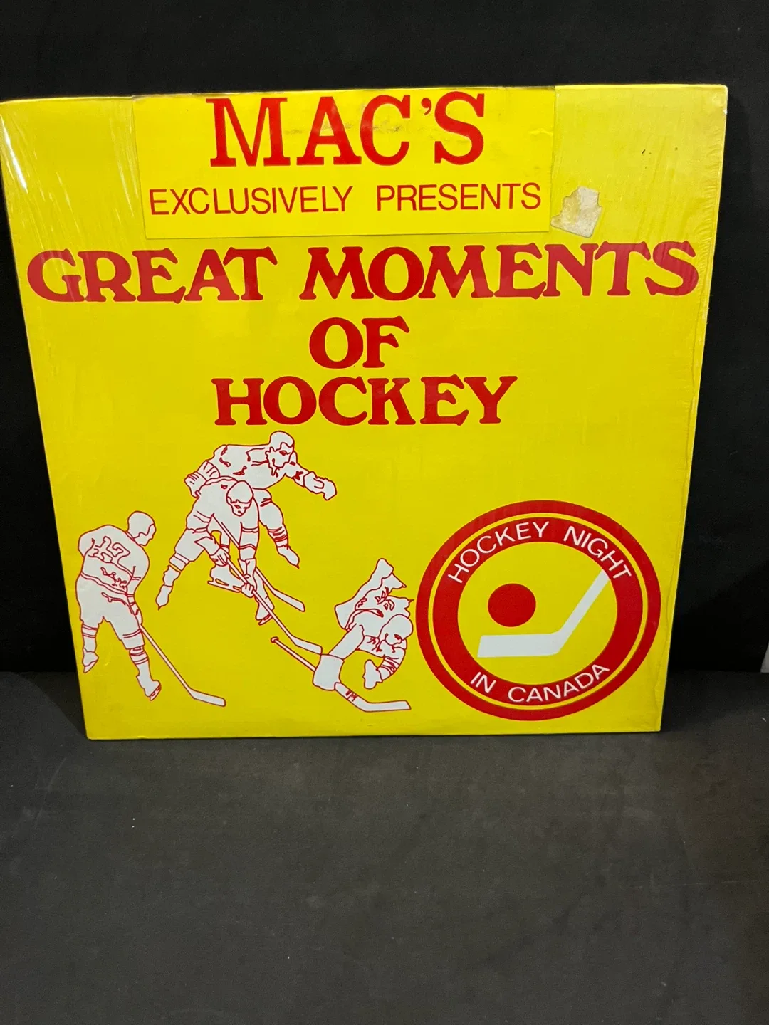 Mac's Great Moments of Hockey Vinyl Record