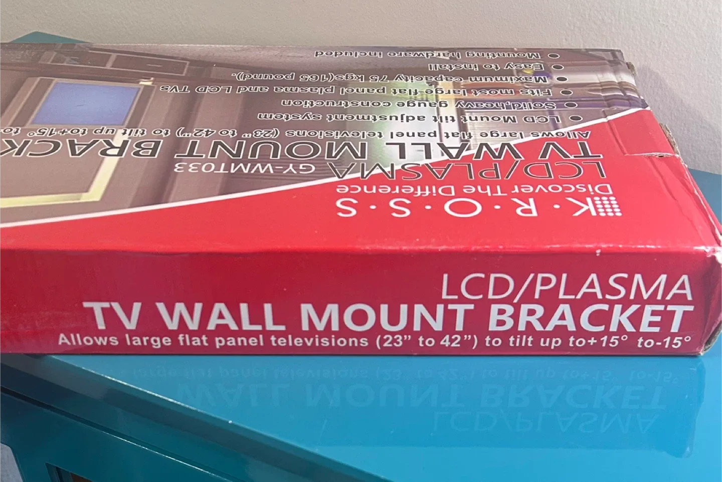 ⭐ NEW TV Wall Mount Bracket w/ Tilt – Fits 23” to 42” TVs image indicator(4)