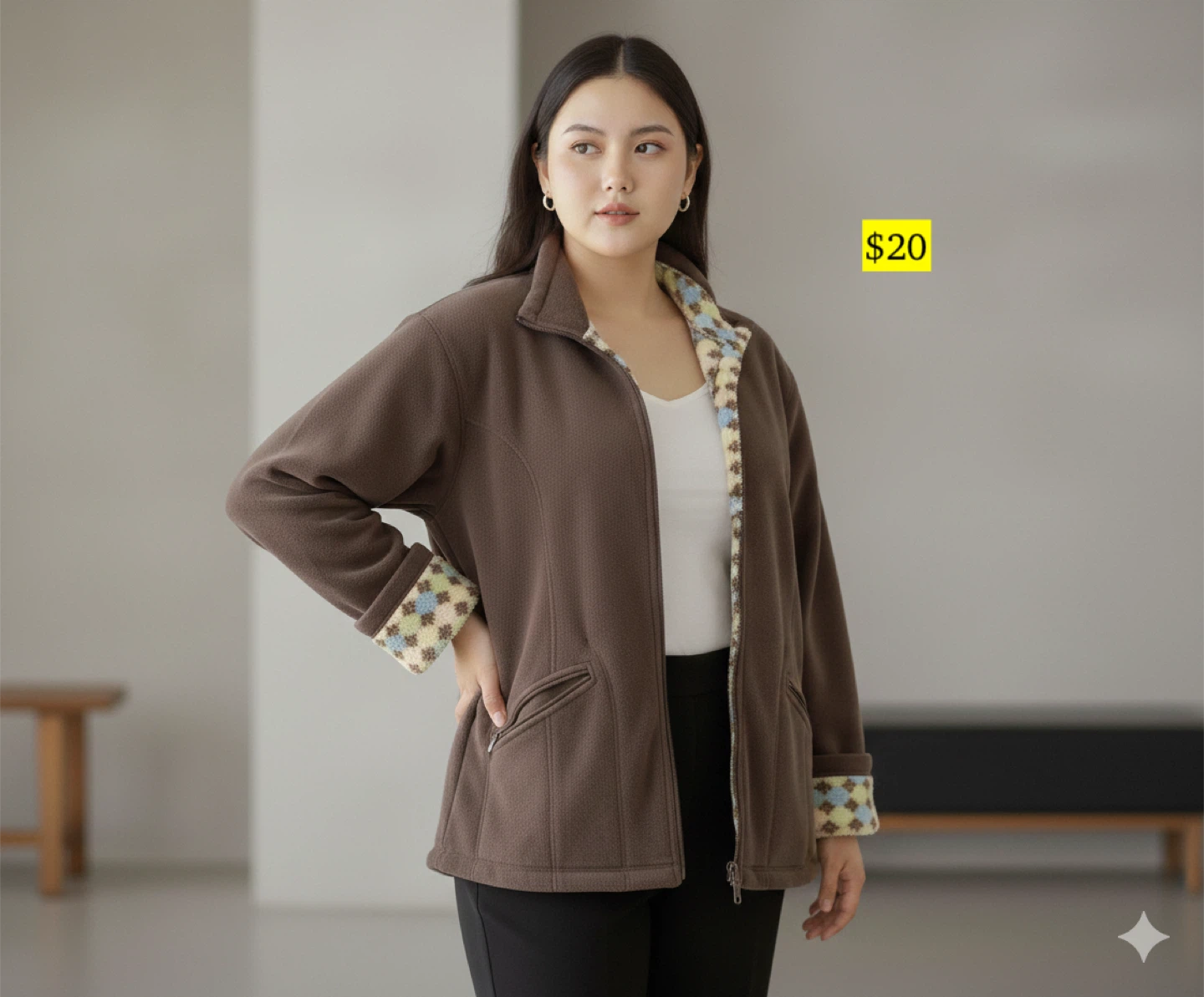 Assorted Women's Jackets/Blouses (XL) - photo 3