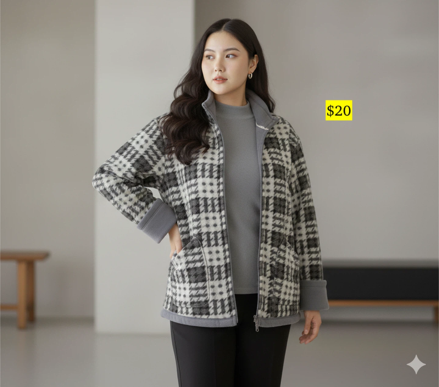 Assorted Women's Jackets/Blouses (XL) - photo 2