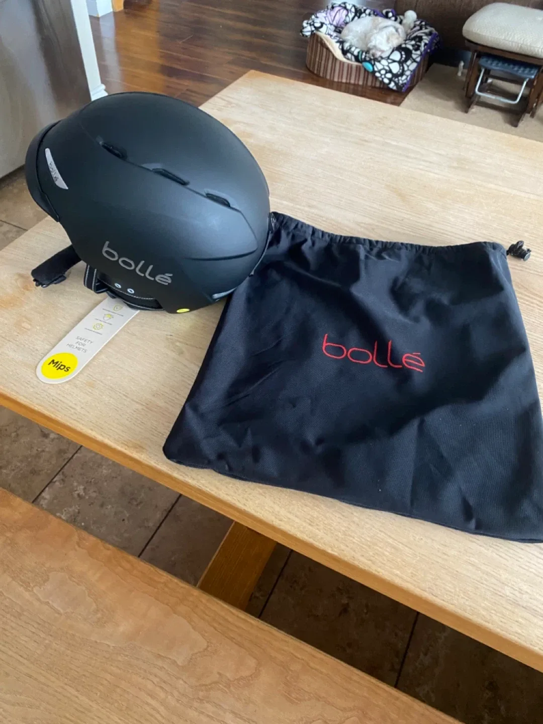 Bollé Black Ski Helmet with MIPS image indicator(5)