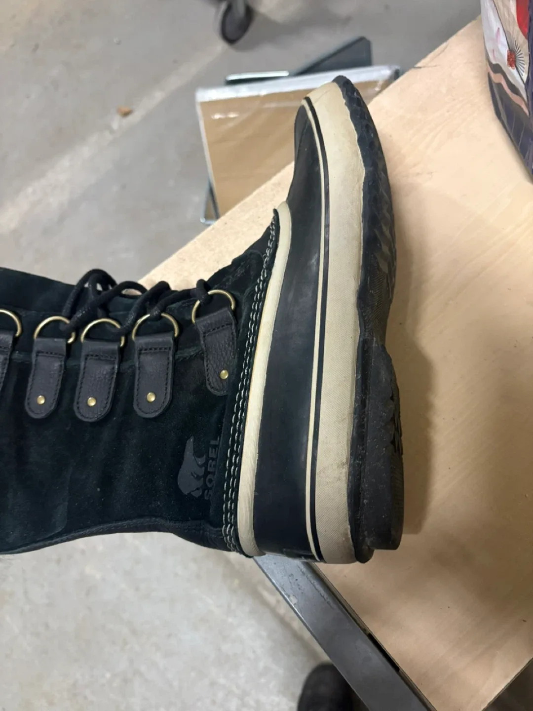 Sorel Tofino II Black Winter Boots - Size 12