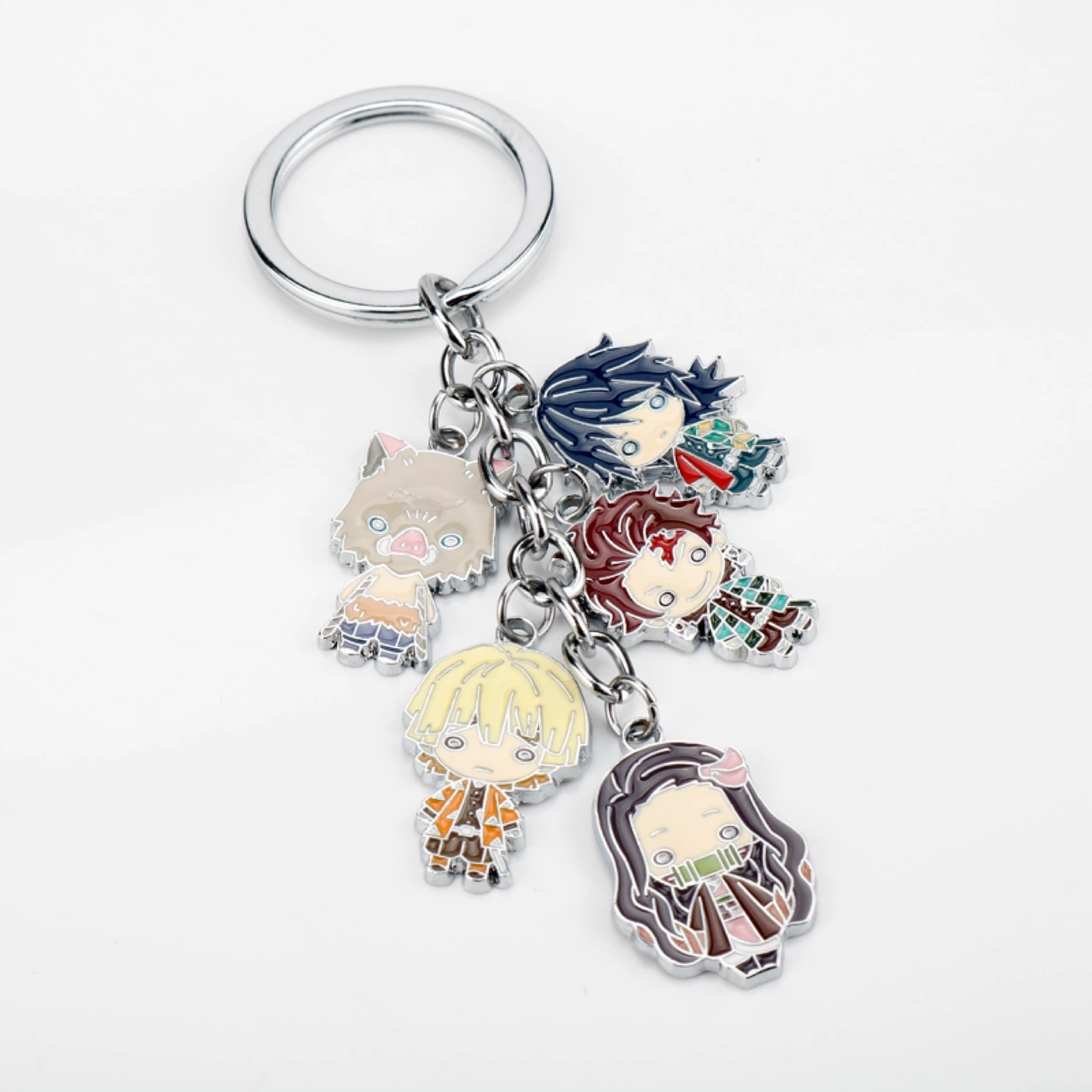 Cute Demon Slayer Anime Keychain - photo 2
