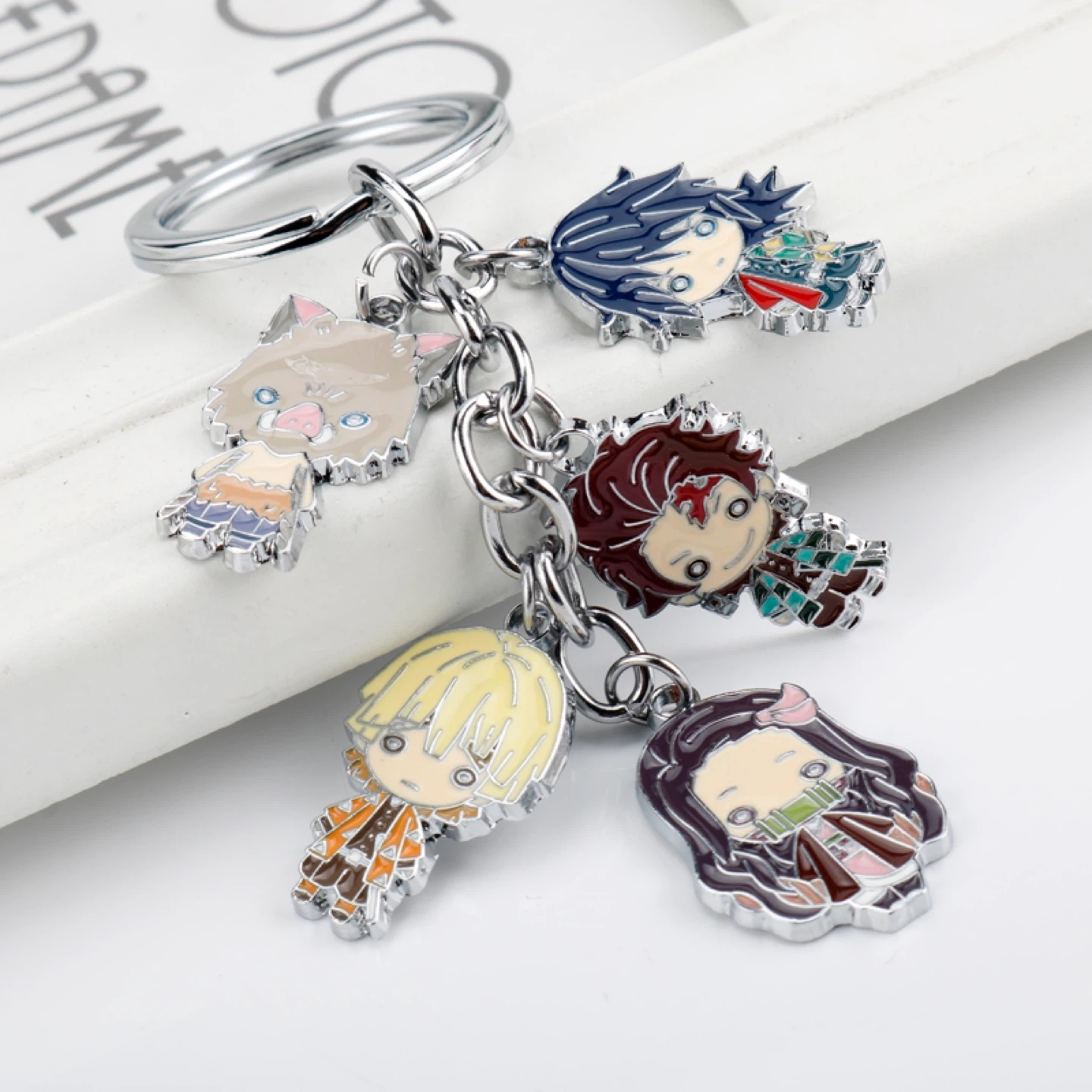 Cute Demon Slayer Anime Keychain