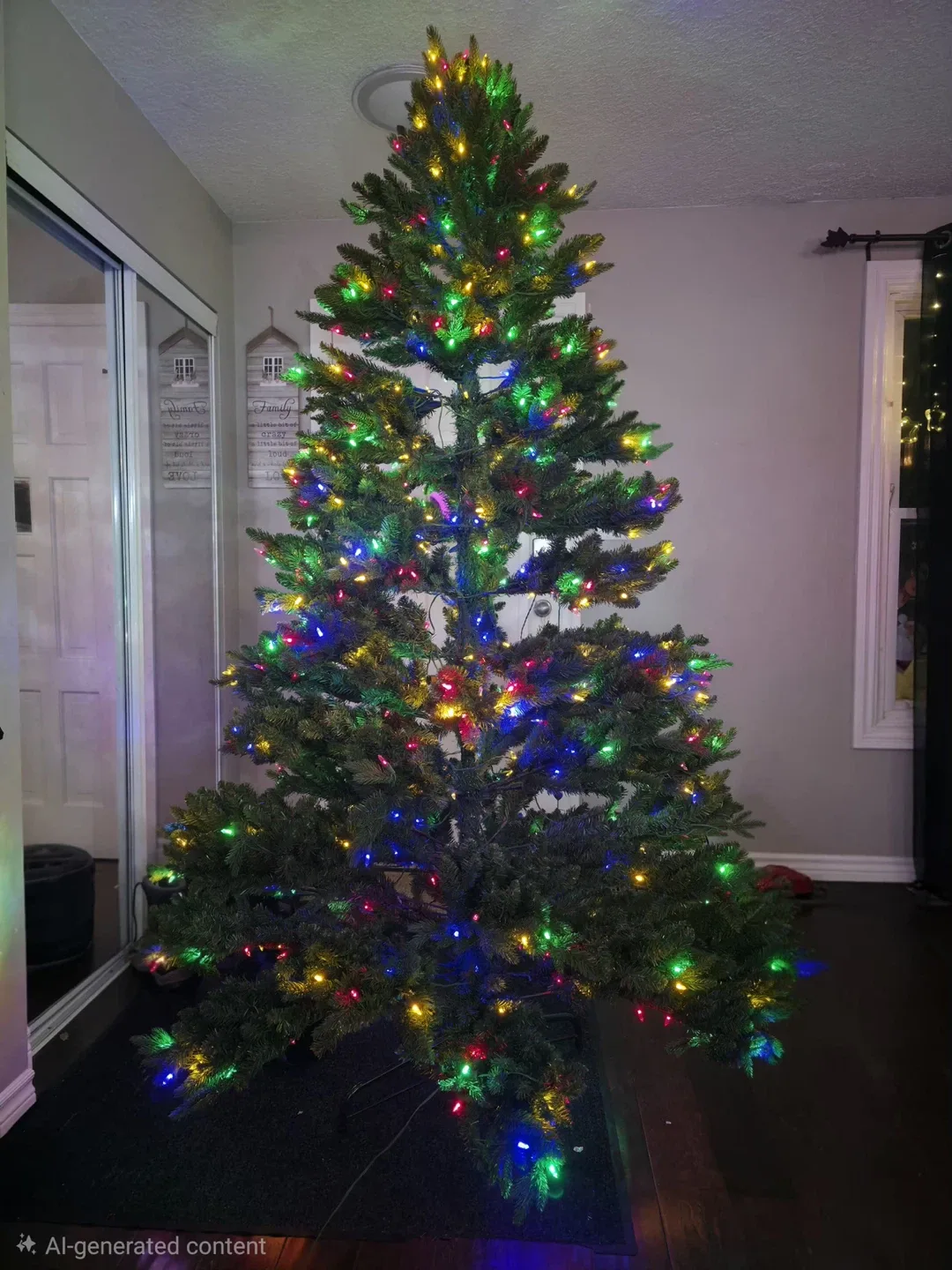 Pre-lit Scandinavian Fir Tree 7 1/2 ft image indicator(3)