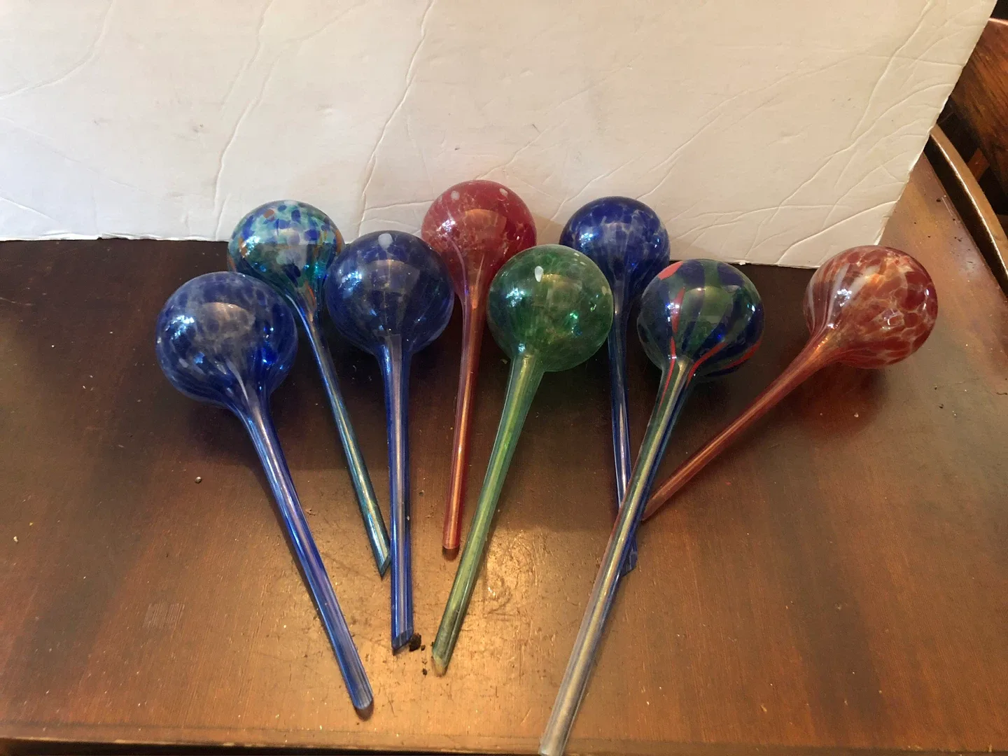 Glass Plant Watering Globes. (10).
