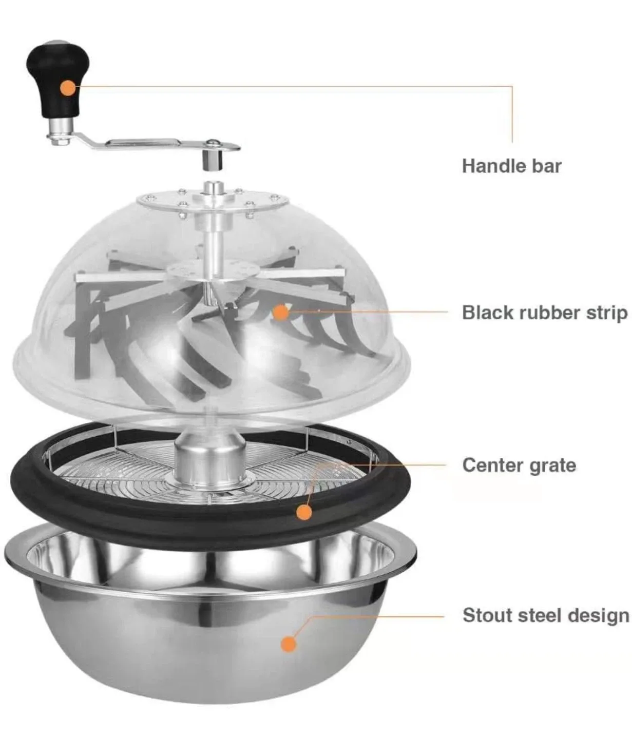 Herb Leaf Trimmer Bowl 16-Inch image indicator(2)