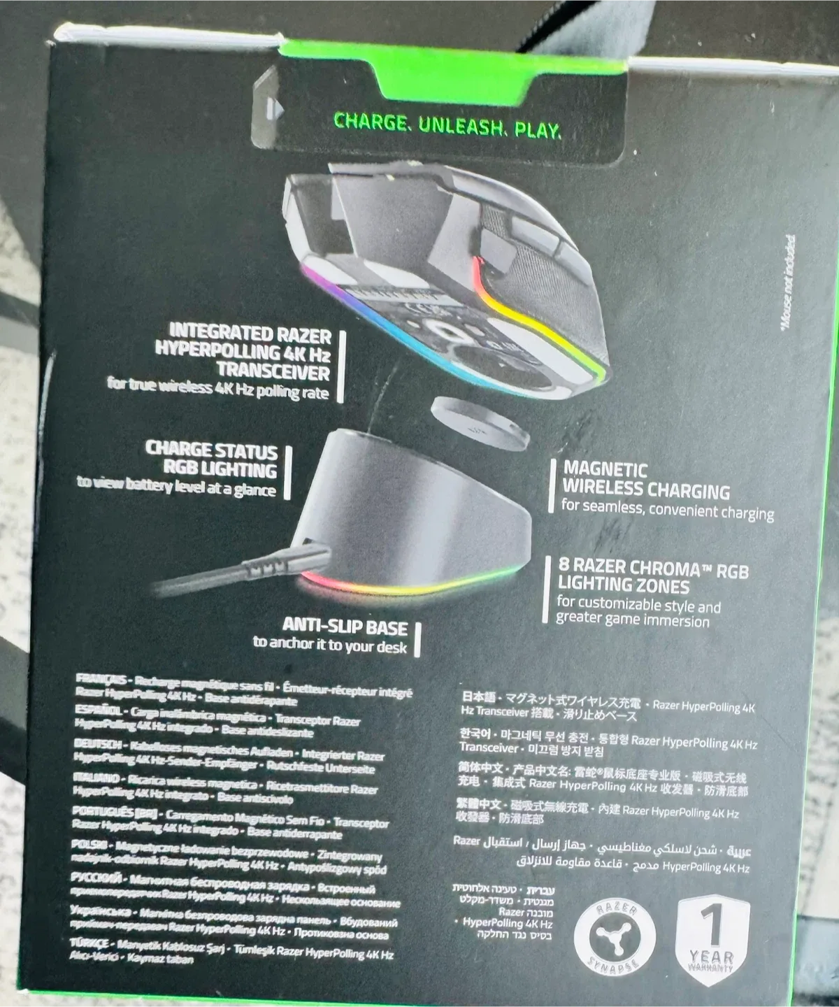 Razer Mouse Dock Pro - Wireless Charging Dock image indicator(3)