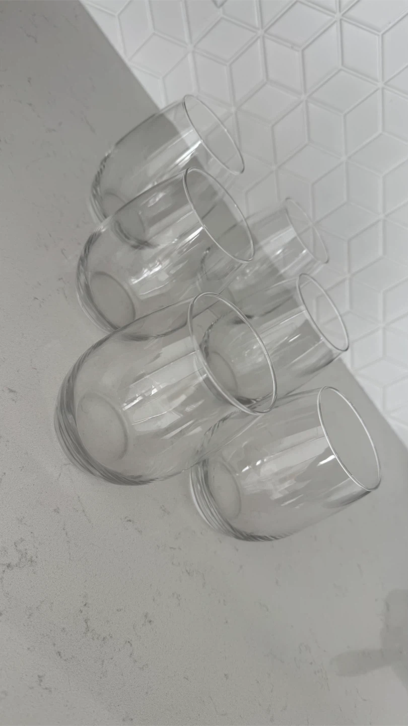 Set of 6 Stemless Wine Glasses - photo 3