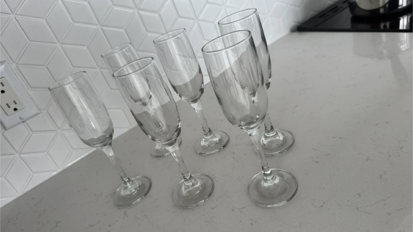 Champagne Flutes - Set of 6 - photo 4