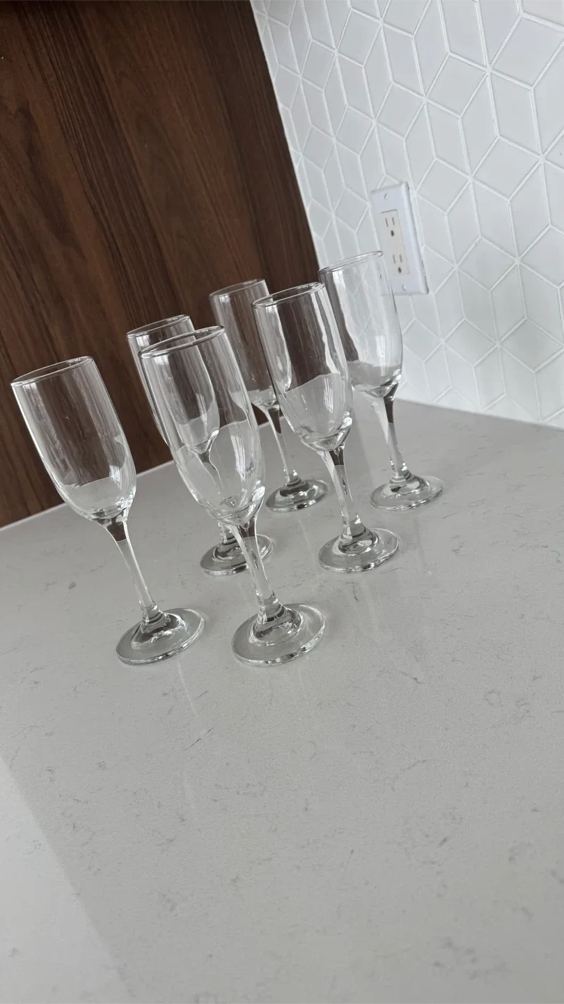 Champagne Flutes - Set of 6