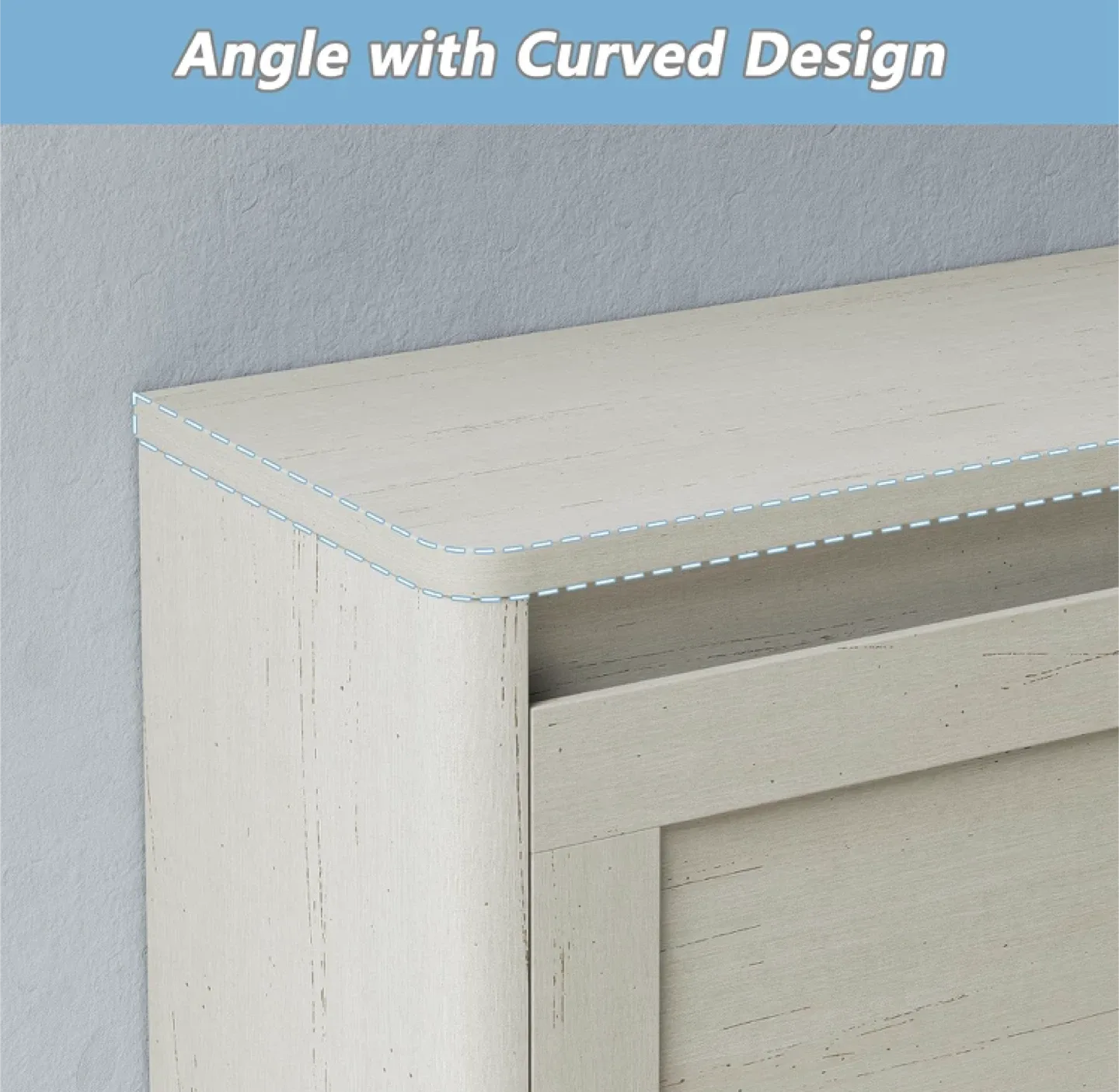 Furniouse Shoe Storage Cabinet - Slim Off White image indicator(4)