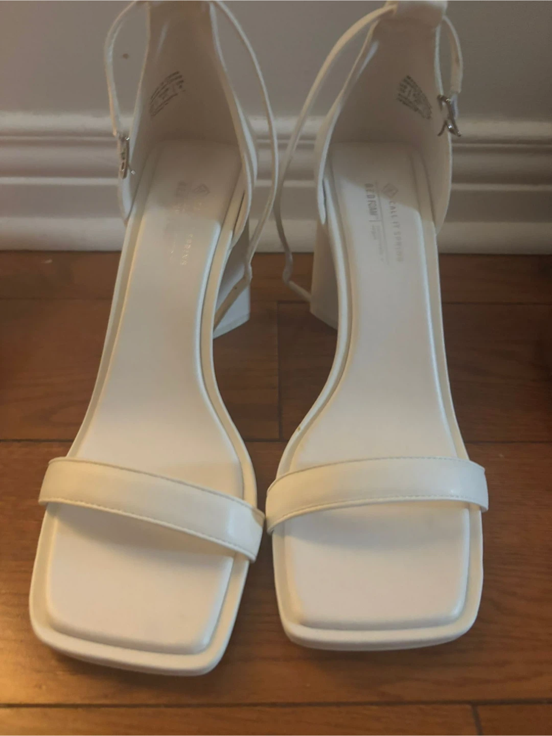 Call It Spring White Heels - Size 9 - photo 3