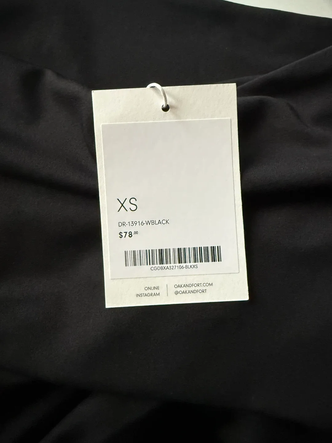 OAK + FORT Off Shoulder Ruched Mini Dress - XS image indicator(4)