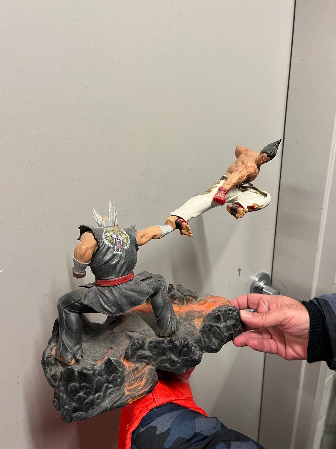 Tekken Heihachi vs Kazuya Figure