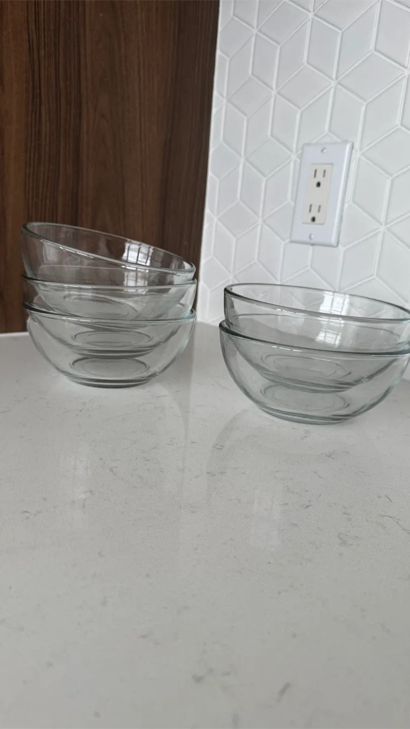 Set of Glass Bowls image indicator(2)