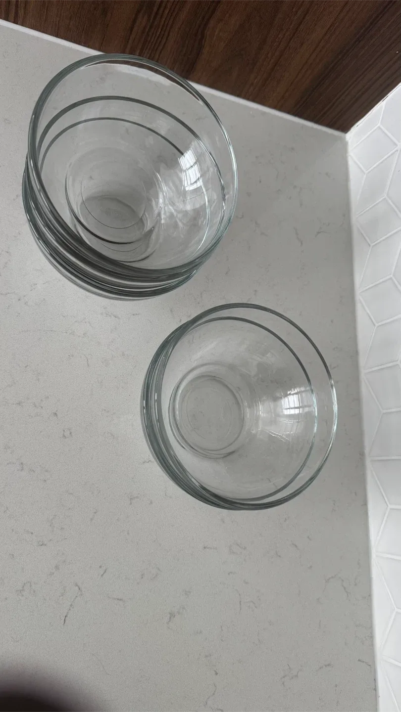 Set of Glass Bowls