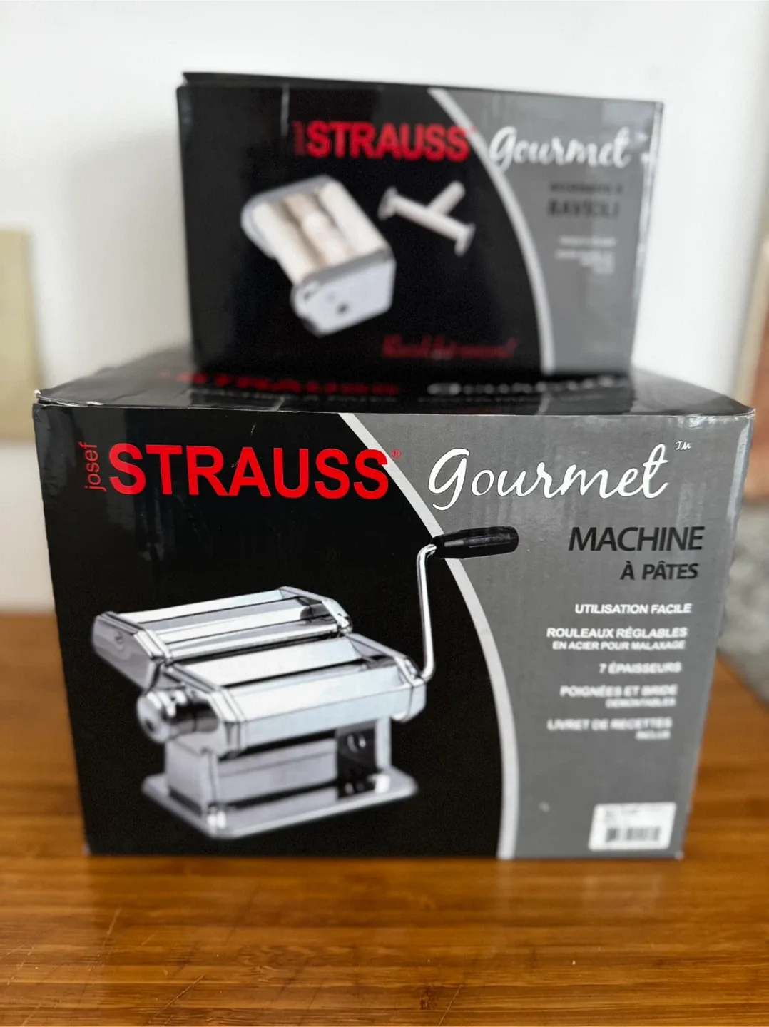 Josef Strauss Gourmet Pasta & Ravioli Machine - New!