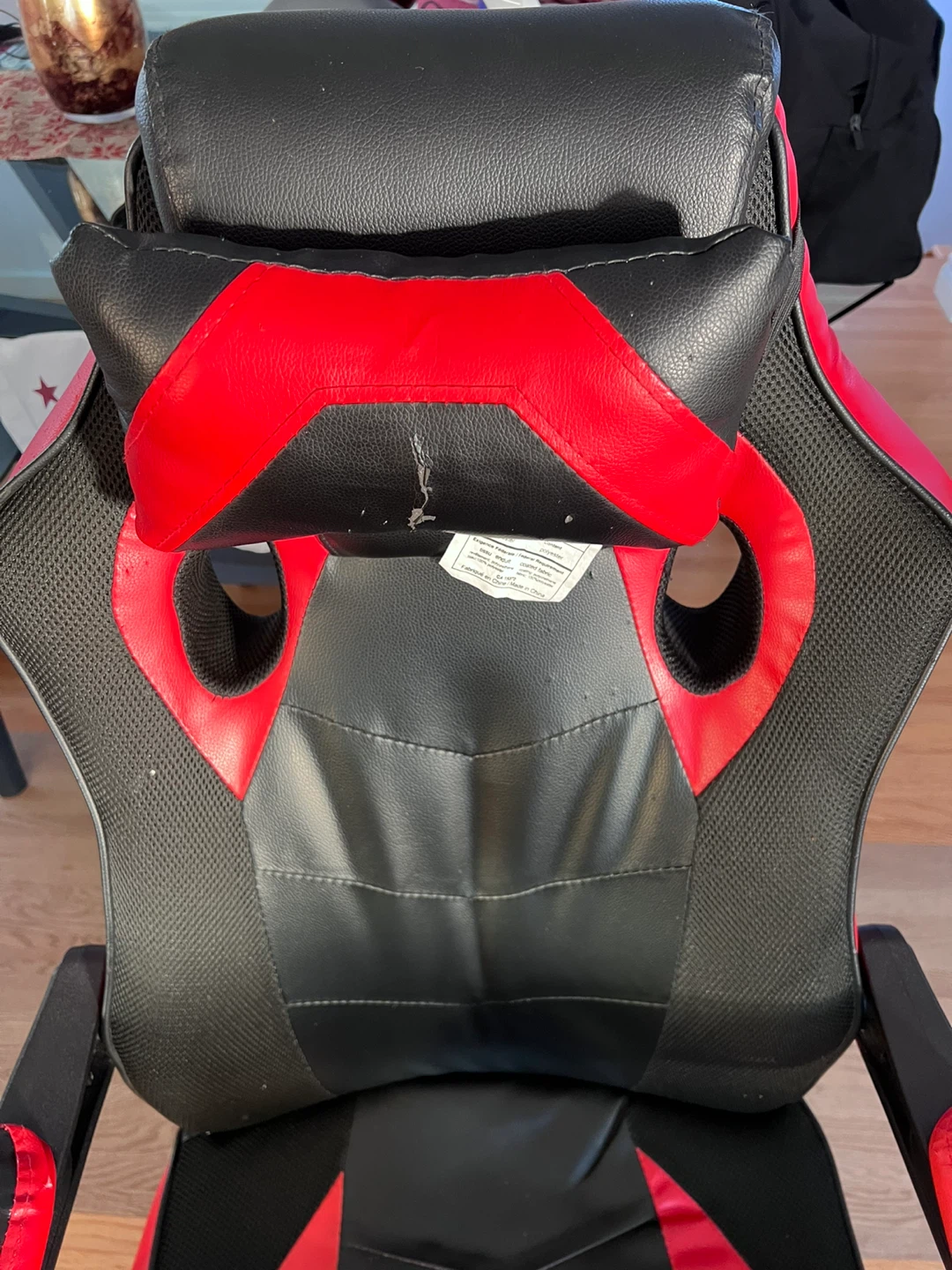 Red & Black Gaming Chair - photo 4
