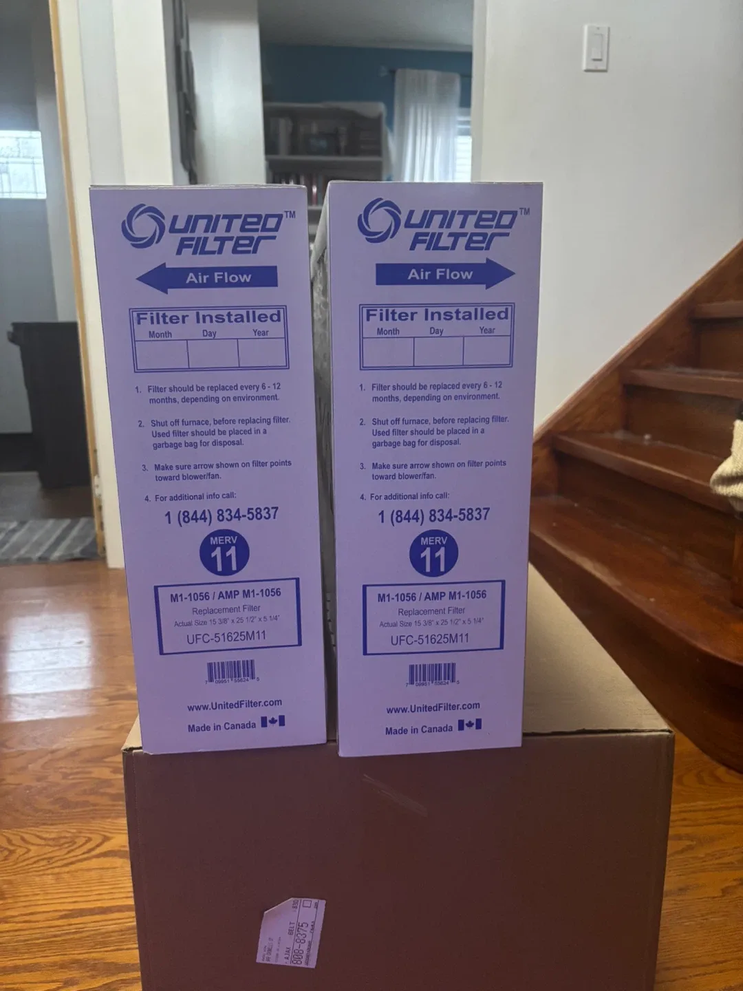 United Filter M1-1056 Replacement Filter 15 3/8"x25 1/2" image indicator(3)