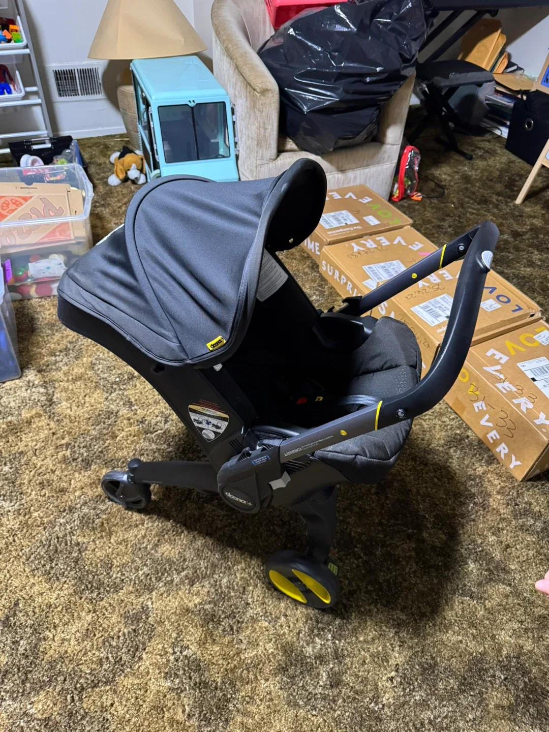 Doona Infant Car Seat Stroller - Black image indicator(3)