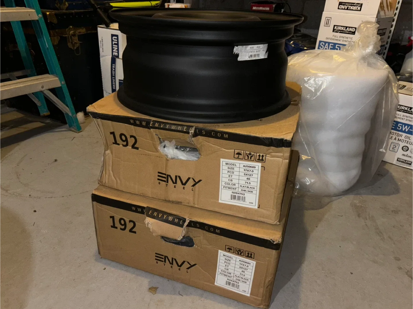 BRAND NEW RIMS - Envy Steel (17X7.0) image indicator(5)