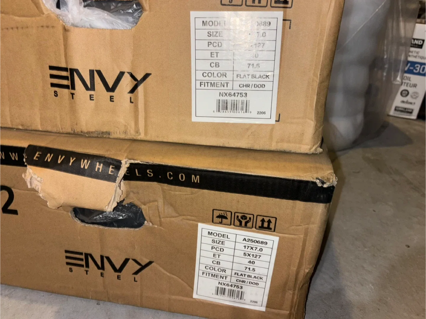 BRAND NEW RIMS - Envy Steel (17X7.0) image indicator(4)
