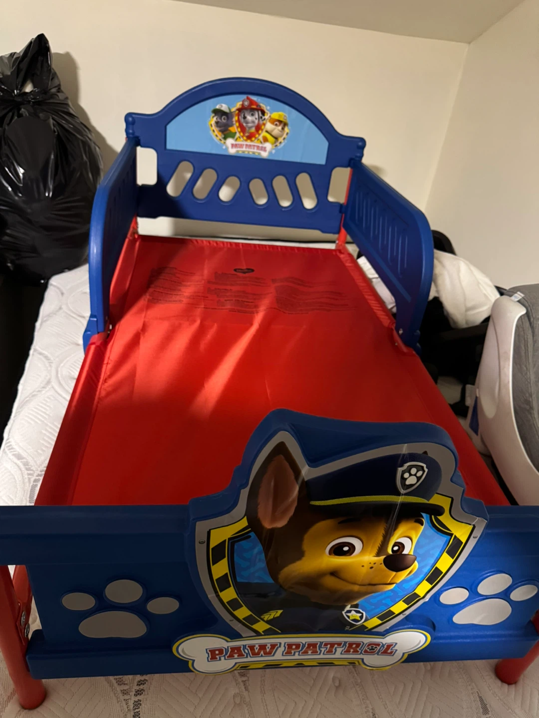 Paw Patrol Toddler Bed - Blue & Red - photo 2