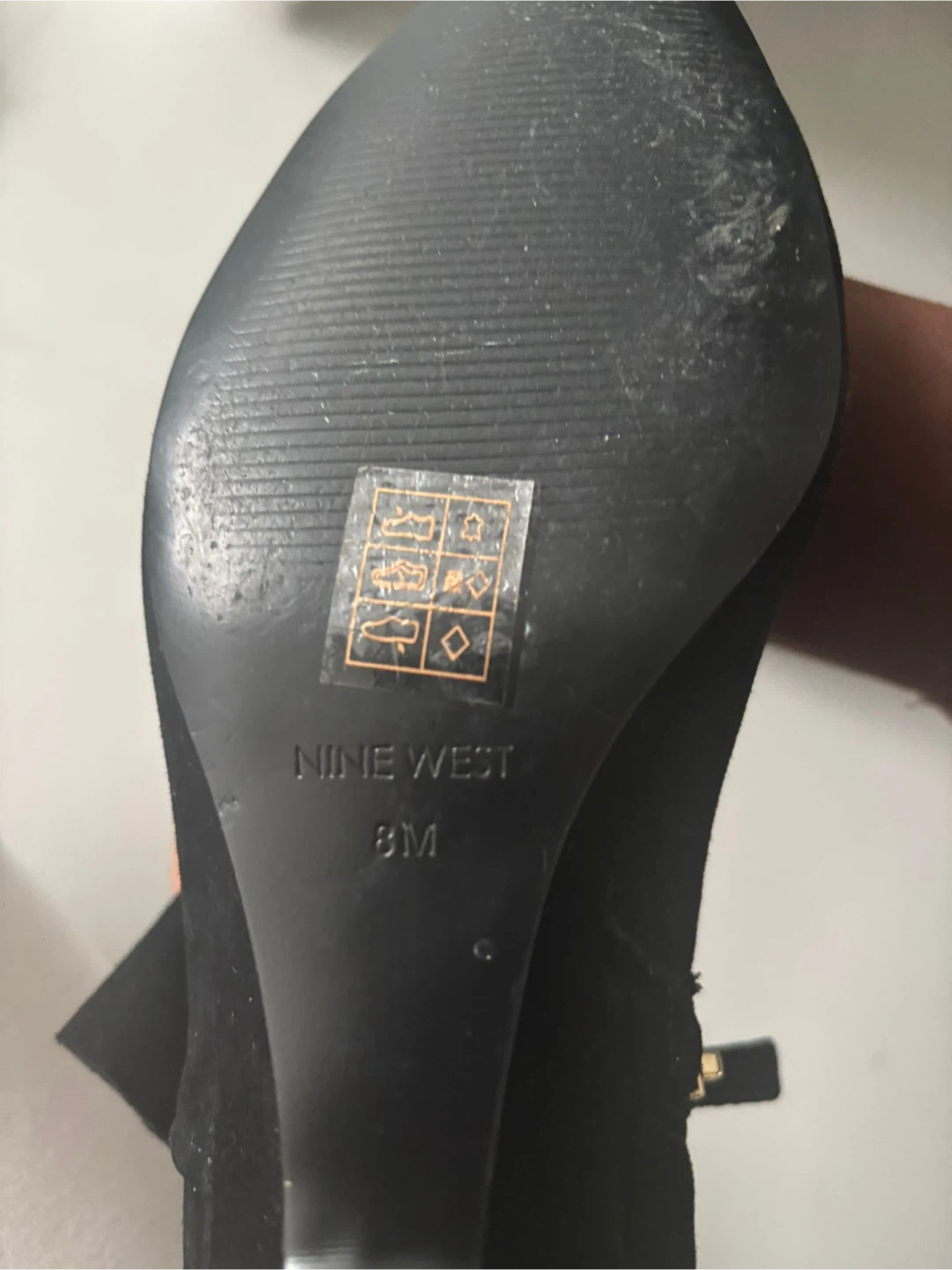 Nine West Black Ankle Boots - Size 8M - photo 3