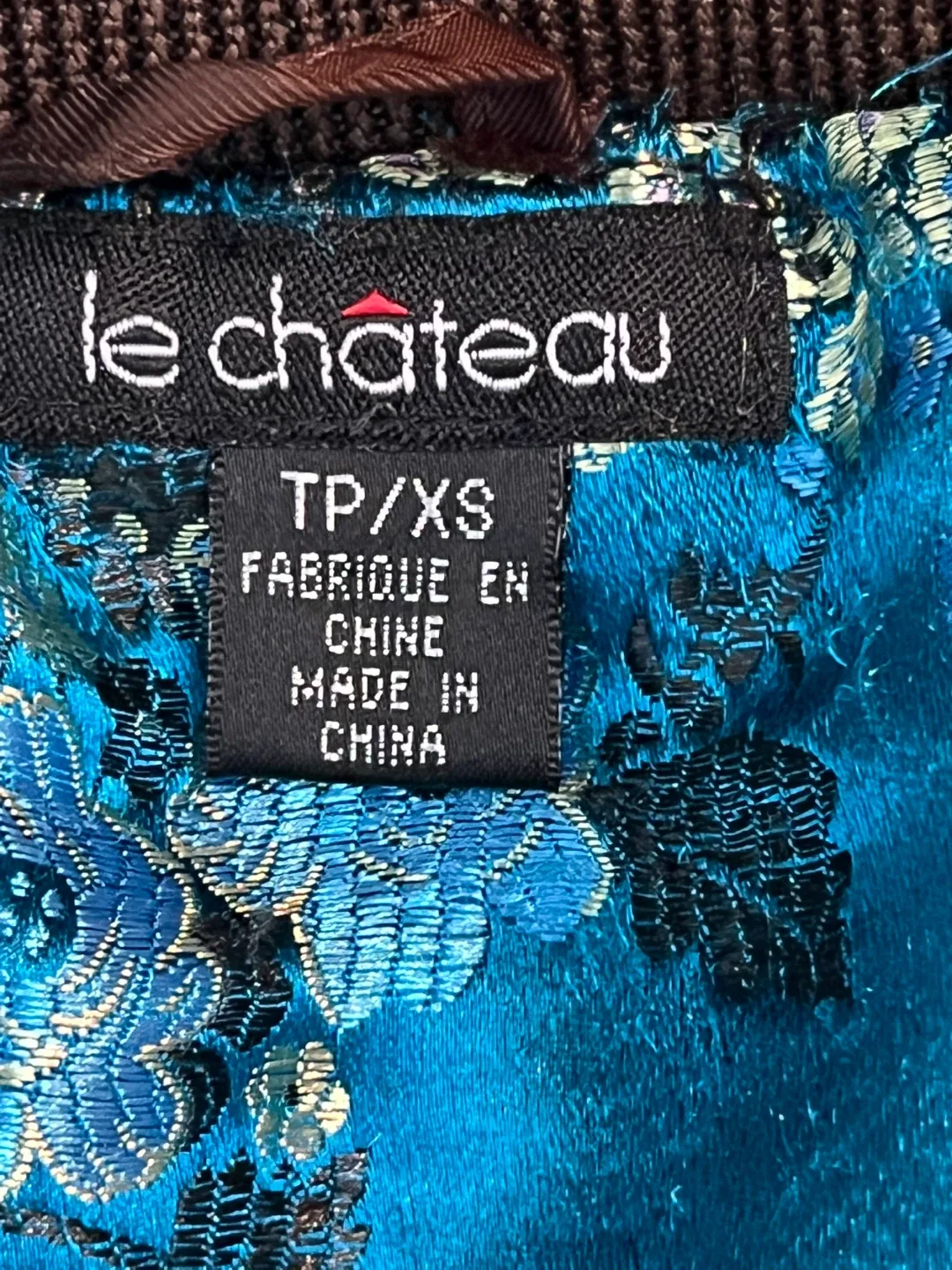Le Chateau Brown Winter Coat XS image indicator(4)