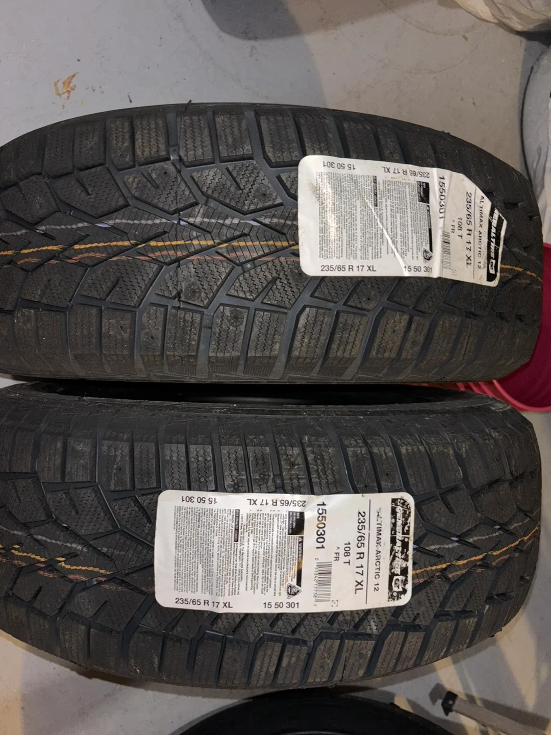 BRAND NEW General Altimax Arctic 12 - 235/65 R17 XL Tires